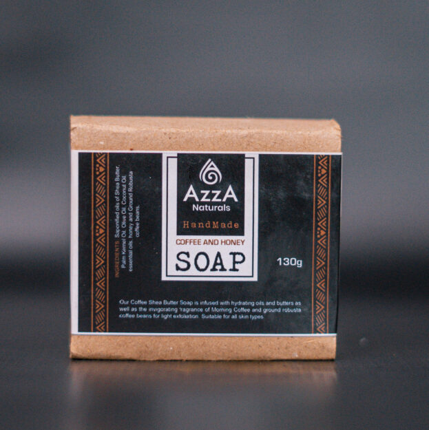 Azza Naturals Coffee and Honey Soap 130g